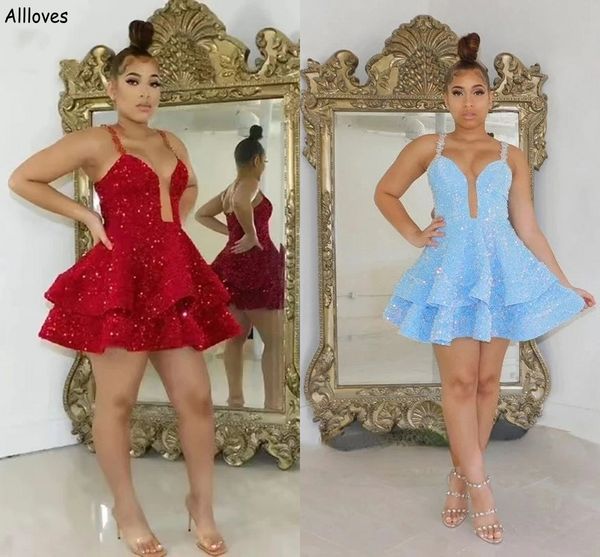 spaghetti staps sequined cocktail graduation dreses for girls plus size glitter short prom a line party gowns mini night club homecoming que, Black
spaghetti staps sequined cocktail graduation dreses for girls plus size glitter short prom a line party gowns mini night club homecoming que, Black