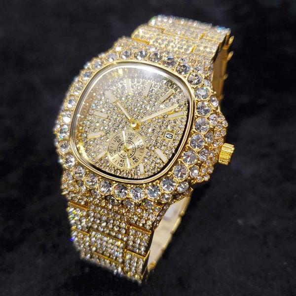 wristwatches miss iced out watch for men luxury fashion gold quartz watches hip hop waterproof male daimond clock new 230602, Slivery;golden
wristwatches miss iced out watch for men luxury fashion gold quartz watches hip hop waterproof male daimond clock new 230602, Slivery;golden