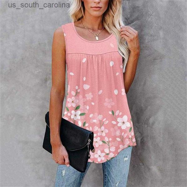 camis women's t-shirt large size floral print women t shirt summer tank sleeveless loose plus casual pleated female vest l230522, White
camis women's t-shirt large size floral print women t shirt summer tank sleeveless loose plus casual pleated female vest l230522, White