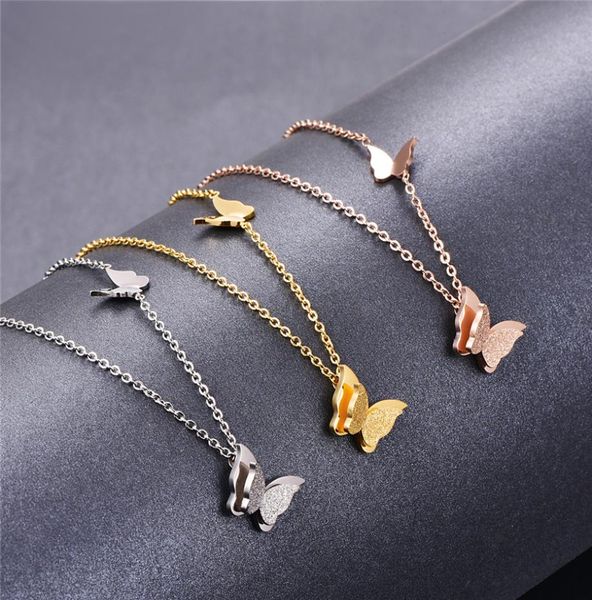 titanium steel rose gold color fashion women double butterfly pendant necklaceholiday pendant necklace for her at 3137507, Silver
titanium steel rose gold color fashion women double butterfly pendant necklaceholiday pendant necklace for her at 3137507, Silver