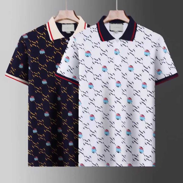 men's fashion polo shirt luxury brand men's designer hawaiian polo shirt summer fashion breathable short sleeved lapel casual top, White;black
men's fashion polo shirt luxury brand men's designer hawaiian polo shirt summer fashion breathable short sleeved lapel casual top, White;black