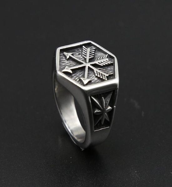 vintage viking arrow ring punk 316l stainless steel compass men fashion hip hop hippie jewelry drop store cluster rings3310437, Golden;silver
vintage viking arrow ring punk 316l stainless steel compass men fashion hip hop hippie jewelry drop store cluster rings3310437, Golden;silver