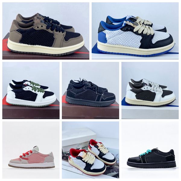 2023 kids shoes 1s 1 shoe boys girls low sneaker designer mocha baby kid youth toddler infants children boy girl basketball athletic outdoor, Black
2023 kids shoes 1s 1 shoe boys girls low sneaker designer mocha baby kid youth toddler infants children boy girl basketball athletic outdoor, Black