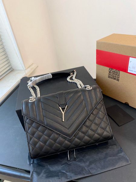 woman envelope designer shoulder bag messenger bag genuine leather cross body bags for women handbag classic caviar gold silver chain cowhid
woman envelope designer shoulder bag messenger bag genuine leather cross body bags for women handbag classic caviar gold silver chain cowhid