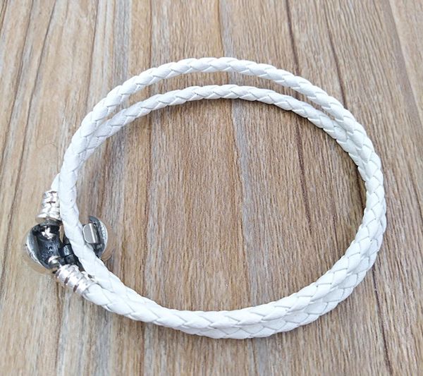 ivory white braided doubleleather charm bracelet authentic 925 silver fits european pandora style jewelry charms beads handmade a5519436, Golden;silver
ivory white braided doubleleather charm bracelet authentic 925 silver fits european pandora style jewelry charms beads handmade a5519436, Golden;silver