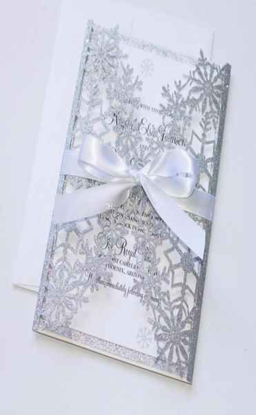 luxury silver wedding invitation snowflake laser cut invitation elegant hollow wedding party invitations with white bow 1952319, Black
luxury silver wedding invitation snowflake laser cut invitation elegant hollow wedding party invitations with white bow 1952319, Black