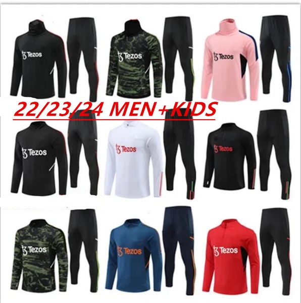 22 23 24 manchester sancho tracksuit man utd jerseys soccer half pull uniteds track suits jacket chandal training fernandes rashford sports, Black
22 23 24 manchester sancho tracksuit man utd jerseys soccer half pull uniteds track suits jacket chandal training fernandes rashford sports, Black