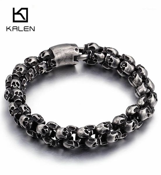 punk long matte skull necklace bracelets for men stainless steel brushed skull charm link chain male gothic jewelry17278378, Golden;silver
punk long matte skull necklace bracelets for men stainless steel brushed skull charm link chain male gothic jewelry17278378, Golden;silver
