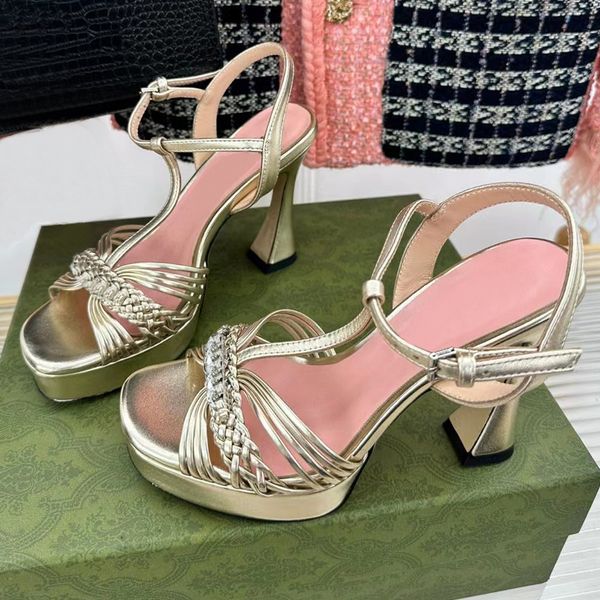women's logo metal chain high heel sandals leather braid platform dress shoes designer fashion ladies flats ankle buckle mules summer b, Black
women's logo metal chain high heel sandals leather braid platform dress shoes designer fashion ladies flats ankle buckle mules summer b, Black