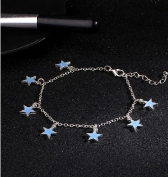 luminous star tassel ankle bracelet silver glow in the dark anklet chain yoga dancing foot bracelets ankle bracelets8806642, Red;blue
luminous star tassel ankle bracelet silver glow in the dark anklet chain yoga dancing foot bracelets ankle bracelets8806642, Red;blue