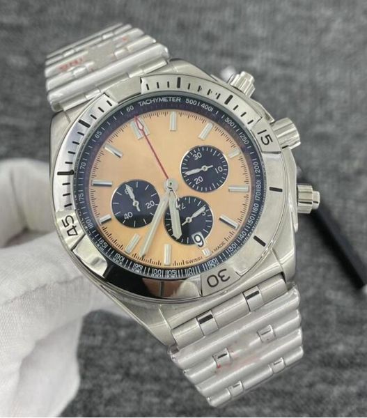 multi style men full function designer watches 46mm all dial work quartz chronograph watch 316 steel man sapphire glass sport wristwatches, Slivery;brown
multi style men full function designer watches 46mm all dial work quartz chronograph watch 316 steel man sapphire glass sport wristwatches, Slivery;brown