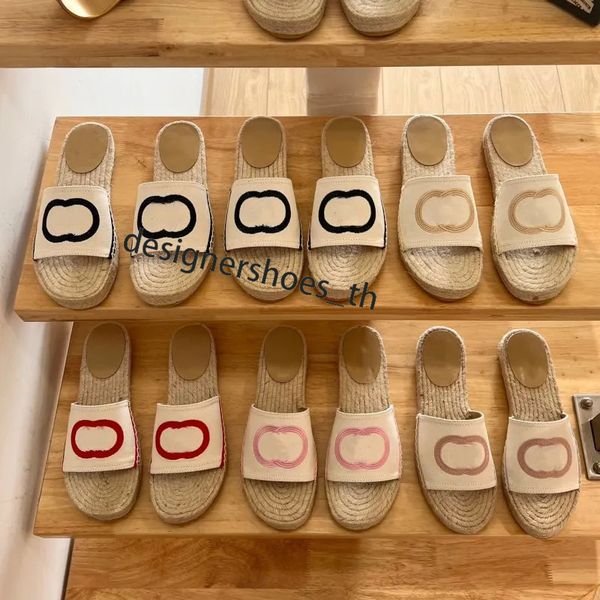 espadrille slide designer slippers women interlocking canvas slipper cord platform blue trim sandal summer beach beach knitted loafers, Black
espadrille slide designer slippers women interlocking canvas slipper cord platform blue trim sandal summer beach beach knitted loafers, Black