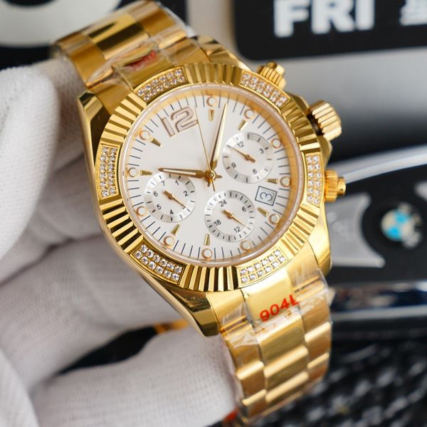 diamond men watch 40mm automatic mechanical watches warterproof business fashion designer montre de luxe, Slivery;brown
diamond men watch 40mm automatic mechanical watches warterproof business fashion designer montre de luxe, Slivery;brown