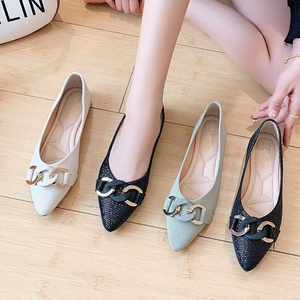 sandals single shoe female new han beef tendon spring and summer shallow mouth flat pointed soft sole women's shoes 230417, Black
sandals single shoe female new han beef tendon spring and summer shallow mouth flat pointed soft sole women's shoes 230417, Black