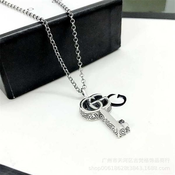 50% off designer jewelry bracelet necklace ring vine carved key 925 vintage pattern men's women's hip hop pendant, Silver
50% off designer jewelry bracelet necklace ring vine carved key 925 vintage pattern men's women's hip hop pendant, Silver