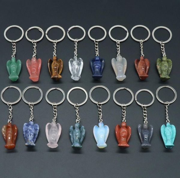 healing reiki chakra carved angel natural stone key rings pendant keychain crystal chakras quartz chains jewelry accessories6057778, Slivery;golden
healing reiki chakra carved angel natural stone key rings pendant keychain crystal chakras quartz chains jewelry accessories6057778, Slivery;golden