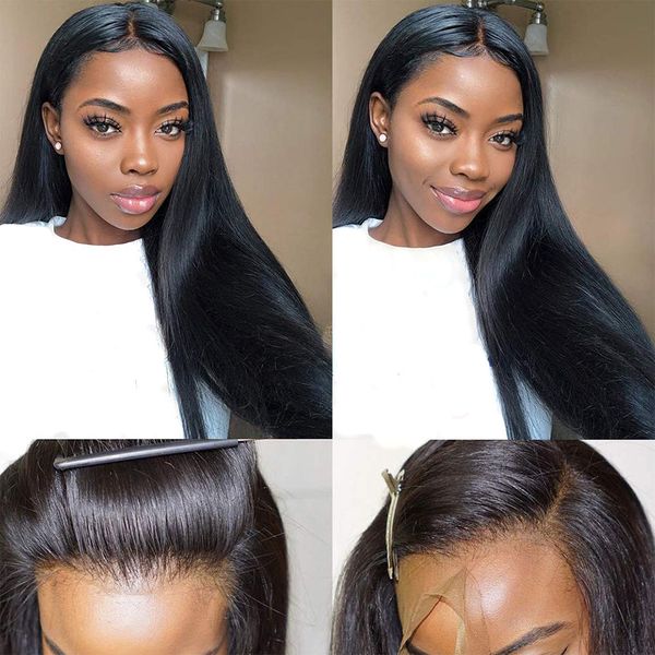 40 42 inch brazilian straight 5x5 6x6 closure wig for black women 13x6 hd lace frontal bone straight lace front human hair wigs, Black;brown
40 42 inch brazilian straight 5x5 6x6 closure wig for black women 13x6 hd lace frontal bone straight lace front human hair wigs, Black;brown