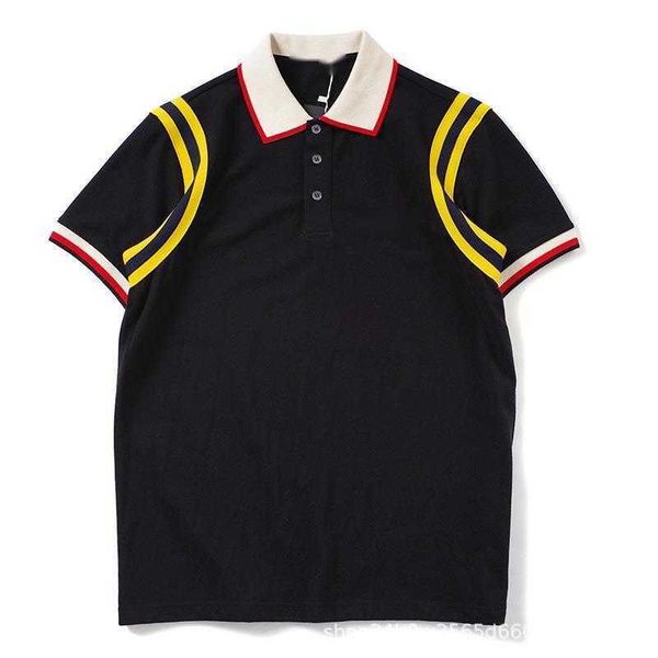 g men's designer super alternating striped embroidery small bee black short sleeve lapel stand collar t-shirt polo shirt, White;black
g men's designer super alternating striped embroidery small bee black short sleeve lapel stand collar t-shirt polo shirt, White;black