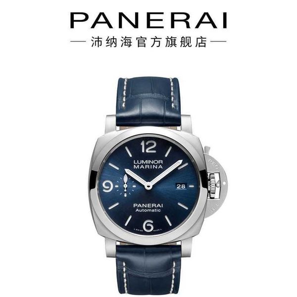 luxury designer panerai luminor mechanical watch flagship series blue disc sports mechanical watch for men, Slivery;golden
luxury designer panerai luminor mechanical watch flagship series blue disc sports mechanical watch for men, Slivery;golden