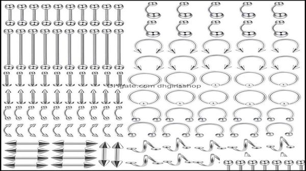 nose rings studs body jewelry qiamni 120pcslot titanium lip ear cartilage tragus eyebrow captive bead ring piercing drop del3150234, Silver
nose rings studs body jewelry qiamni 120pcslot titanium lip ear cartilage tragus eyebrow captive bead ring piercing drop del3150234, Silver