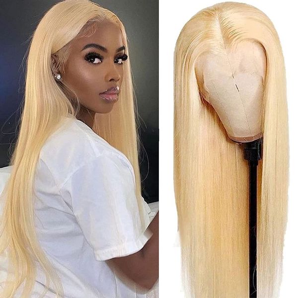 26 28inch 613 lace front wig pre plucked blonde 13x4 bone straight transparent wig can be dyed brazilian 150% remy wig, Black;brown
26 28inch 613 lace front wig pre plucked blonde 13x4 bone straight transparent wig can be dyed brazilian 150% remy wig, Black;brown