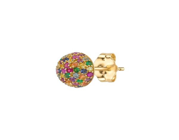 half round ball stud earring micro pave rainbow colorful cubic zirconia gold plated 925 sterling silver studs for girl9413864, Golden;silver
half round ball stud earring micro pave rainbow colorful cubic zirconia gold plated 925 sterling silver studs for girl9413864, Golden;silver