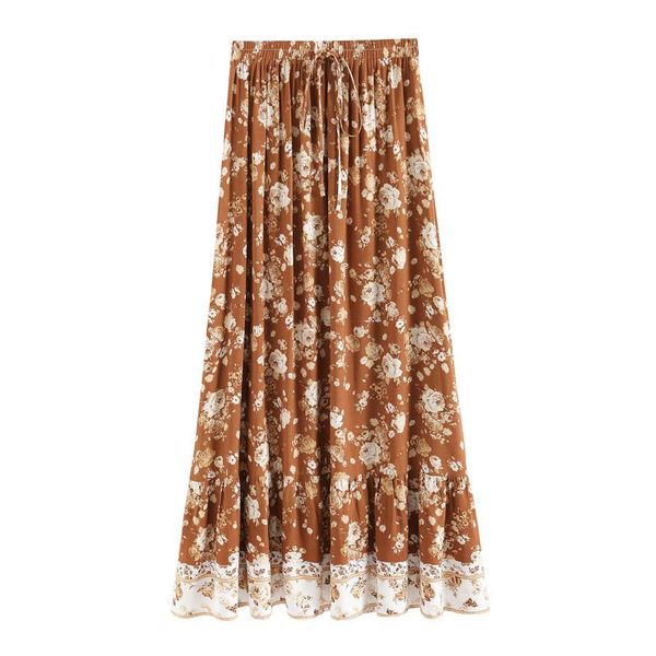 dresses vintage boho skirts casual maxi hippie fadal elastic waist floral print rayon cotton long skirts holiday beach fadal mujer, Black;gray
dresses vintage boho skirts casual maxi hippie fadal elastic waist floral print rayon cotton long skirts holiday beach fadal mujer, Black;gray