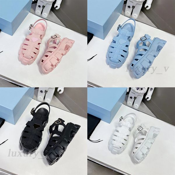 designer sandals women monolith serrated roman woven thick-soled rubber sandals summer muffin roman platform pig cage sandal, Black
designer sandals women monolith serrated roman woven thick-soled rubber sandals summer muffin roman platform pig cage sandal, Black