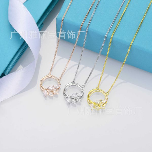 high-quality new tiffayffay diamond vine ring necklace with 18k rose gold platiffayng for women versatiffayle and stylish design, Black
high-quality new tiffayffay diamond vine ring necklace with 18k rose gold platiffayng for women versatiffayle and stylish design, Black