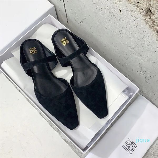 slippers designer ladies mule sandals toteme dress shoes summer fashion small square head flat bottom boat shoes outdoor platform, Black
slippers designer ladies mule sandals toteme dress shoes summer fashion small square head flat bottom boat shoes outdoor platform, Black