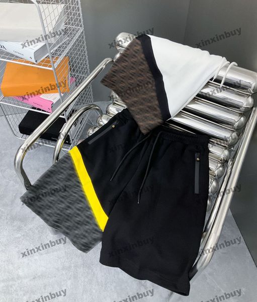 xinxinbuy men women designer shorts pant panelled double letter printing spring summer white black blue m-2xl
xinxinbuy men women designer shorts pant panelled double letter printing spring summer white black blue m-2xl