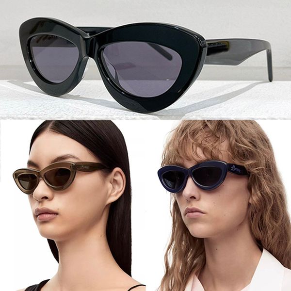 cats eye sunglasses lw40096i designer womens vintage sunglasses acetate fiber brown frame sunglasses leisure party outdoor glasses, White;black
cats eye sunglasses lw40096i designer womens vintage sunglasses acetate fiber brown frame sunglasses leisure party outdoor glasses, White;black