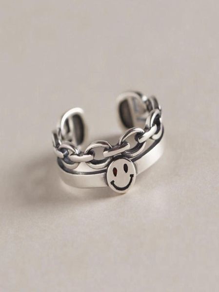 keep smilely face rings simple lucky vintage finger rings for female jewelry color silver link chain party gift punk ring4316695
keep smilely face rings simple lucky vintage finger rings for female jewelry color silver link chain party gift punk ring4316695