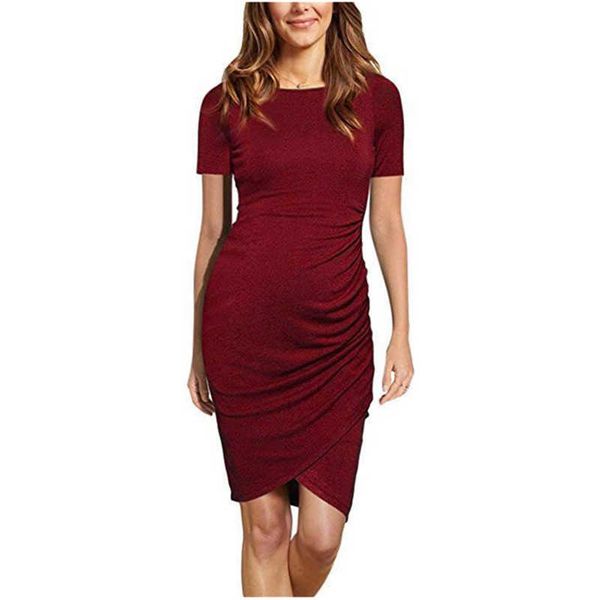 maternity dresses side pleated elegant pregnant women's dress baby shower body dress mom summer packaging dress fashion pregnant women&, White
maternity dresses side pleated elegant pregnant women's dress baby shower body dress mom summer packaging dress fashion pregnant women&, White