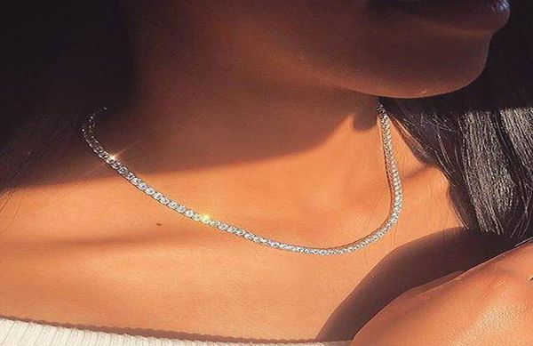 4mm silver color iced out tennis chain hip hop necklcae micro pave cz stone bling zircon chokers necklaces 1 row women jewelry9694457
4mm silver color iced out tennis chain hip hop necklcae micro pave cz stone bling zircon chokers necklaces 1 row women jewelry9694457