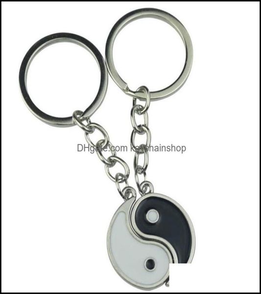 keychains fashion accessories vintage chinese elements of yin yang taiji bagua couple keychain for keys car key ring pendant charm6230440, Silver
keychains fashion accessories vintage chinese elements of yin yang taiji bagua couple keychain for keys car key ring pendant charm6230440, Silver