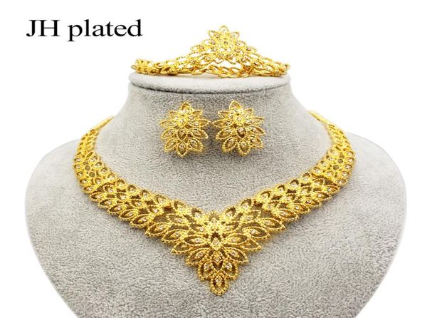exquisite luxury dubai jewelry sets gold color necklace earrings india nigeria african big accessories gifts for women set 2011251328374, Black
exquisite luxury dubai jewelry sets gold color necklace earrings india nigeria african big accessories gifts for women set 2011251328374, Black