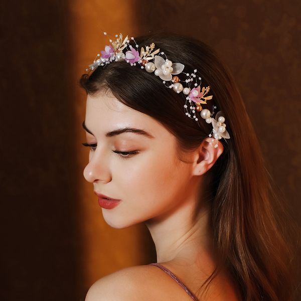 hairband flower hair band wedding party bride bridesmaid dress accessories hair plate pearl handmade beads birthday valentine's day wom, Silver
hairband flower hair band wedding party bride bridesmaid dress accessories hair plate pearl handmade beads birthday valentine's day wom, Silver
