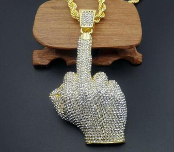 hip hop men gold color full rhinestone big middle finger pendants necklaces with 30inch long chain for mens jewelry gb12643810820, Silver
hip hop men gold color full rhinestone big middle finger pendants necklaces with 30inch long chain for mens jewelry gb12643810820, Silver