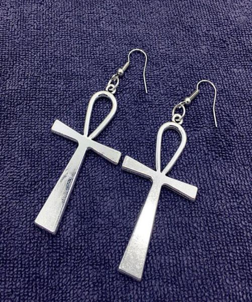antique silver retro egyptian symbol ankh cross exaggerated minimal cross charm pendant hip hop earring jewellery for women gift a2641273
antique silver retro egyptian symbol ankh cross exaggerated minimal cross charm pendant hip hop earring jewellery for women gift a2641273