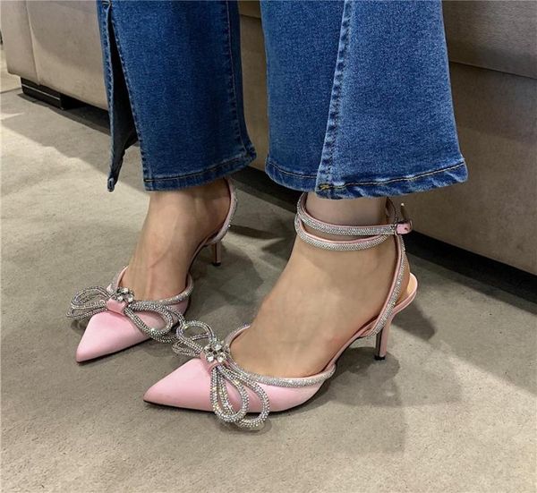 sandals fashion women pointed toe rhinestone bow design ankle strap thin high heels elegant party pink wedding shoes2541782, Black
sandals fashion women pointed toe rhinestone bow design ankle strap thin high heels elegant party pink wedding shoes2541782, Black