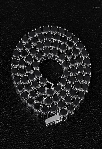 dnschic iced out tennis necklace 5mm white gold chain line with black cz for men women hip hop jewelry rapper street fashion13694549, Silver
dnschic iced out tennis necklace 5mm white gold chain line with black cz for men women hip hop jewelry rapper street fashion13694549, Silver