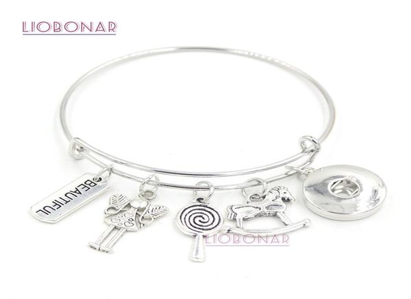 new arrival diy snap jewelry beautiful little girl lollipop rocking horse charm bracelet bangle snap button bracelets for teenth g2890881, Golden;silver
new arrival diy snap jewelry beautiful little girl lollipop rocking horse charm bracelet bangle snap button bracelets for teenth g2890881, Golden;silver