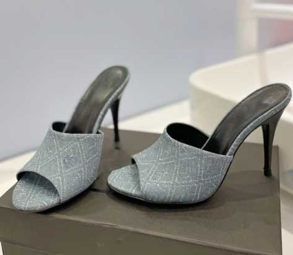 la 16 denim slippers satin silk slides mule sandals heels slip on stiletto heeled open toe shoes women's luxury designer leather evenin, Black
la 16 denim slippers satin silk slides mule sandals heels slip on stiletto heeled open toe shoes women's luxury designer leather evenin, Black