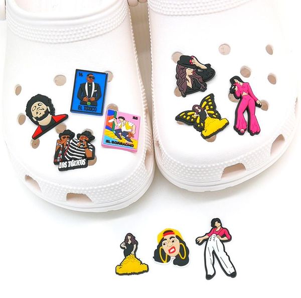 moq 100pcs singers charms soft pirate pvc shoe charm accessories decorations custom jibz for clog shoes childrens gift9112774, White;pink
moq 100pcs singers charms soft pirate pvc shoe charm accessories decorations custom jibz for clog shoes childrens gift9112774, White;pink