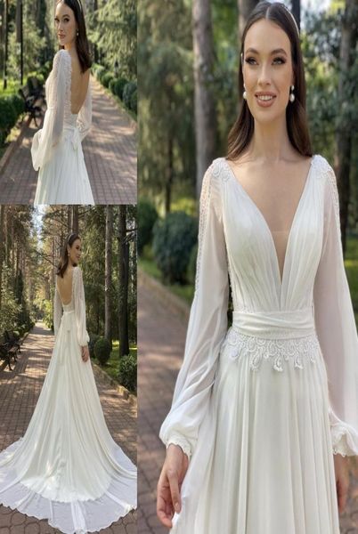 2021 new wedding dresses beach aline wedding dress maternity pregnant bridal gowns long sleeve backless ivory lace chiffon boho1735294, White
2021 new wedding dresses beach aline wedding dress maternity pregnant bridal gowns long sleeve backless ivory lace chiffon boho1735294, White