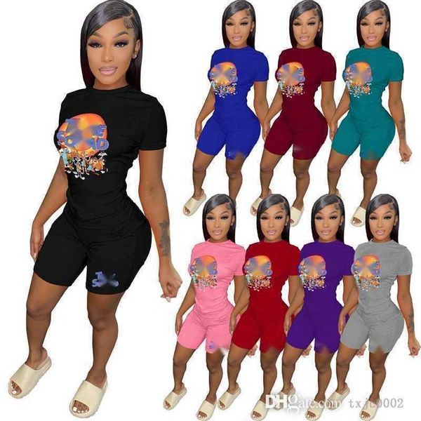 designer women tracksuits 3xl summer shorts outfits two pieces set fashion pattern printed short sleeve t-shirt jogging suit, Gray
designer women tracksuits 3xl summer shorts outfits two pieces set fashion pattern printed short sleeve t-shirt jogging suit, Gray