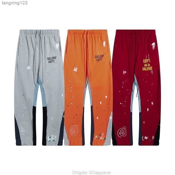 designer clothing galleries pant galleryes depts vintage380g pure cotton loop patchwork sanitary pants with splashed ink print loose trend, Black
designer clothing galleries pant galleryes depts vintage380g pure cotton loop patchwork sanitary pants with splashed ink print loose trend, Black