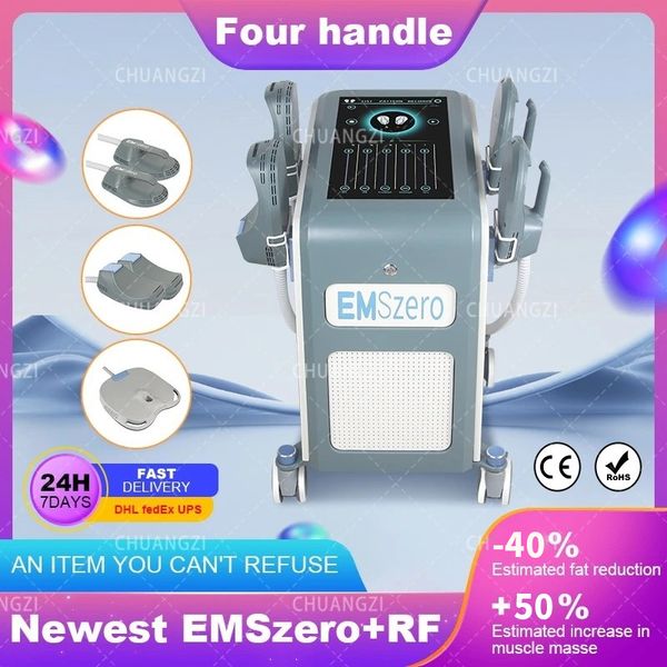 

Hi-EMT EMS EMSzero DLS-EMSLIM Muscle Stimulate Fat Removal Body Slimming Butt Build Sculpt Machine Fitness for Salon