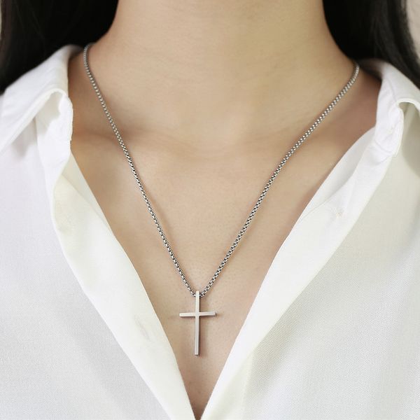women's pendant necklace personalized and trendy stainless steel cross pendant necklace pearl-shaped with extended chain jewelry gift y, Silver
women's pendant necklace personalized and trendy stainless steel cross pendant necklace pearl-shaped with extended chain jewelry gift y, Silver